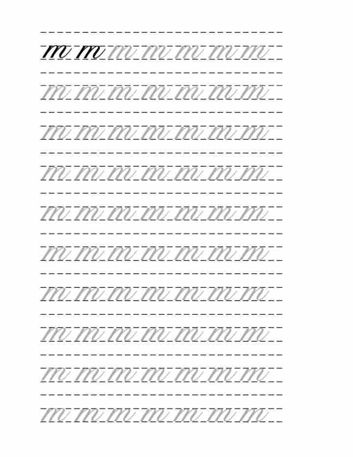 Practice Calligraphy Page 10